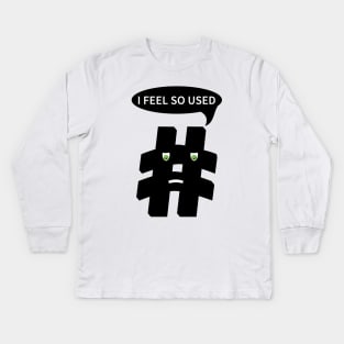 Hashtag Kids Long Sleeve T-Shirt